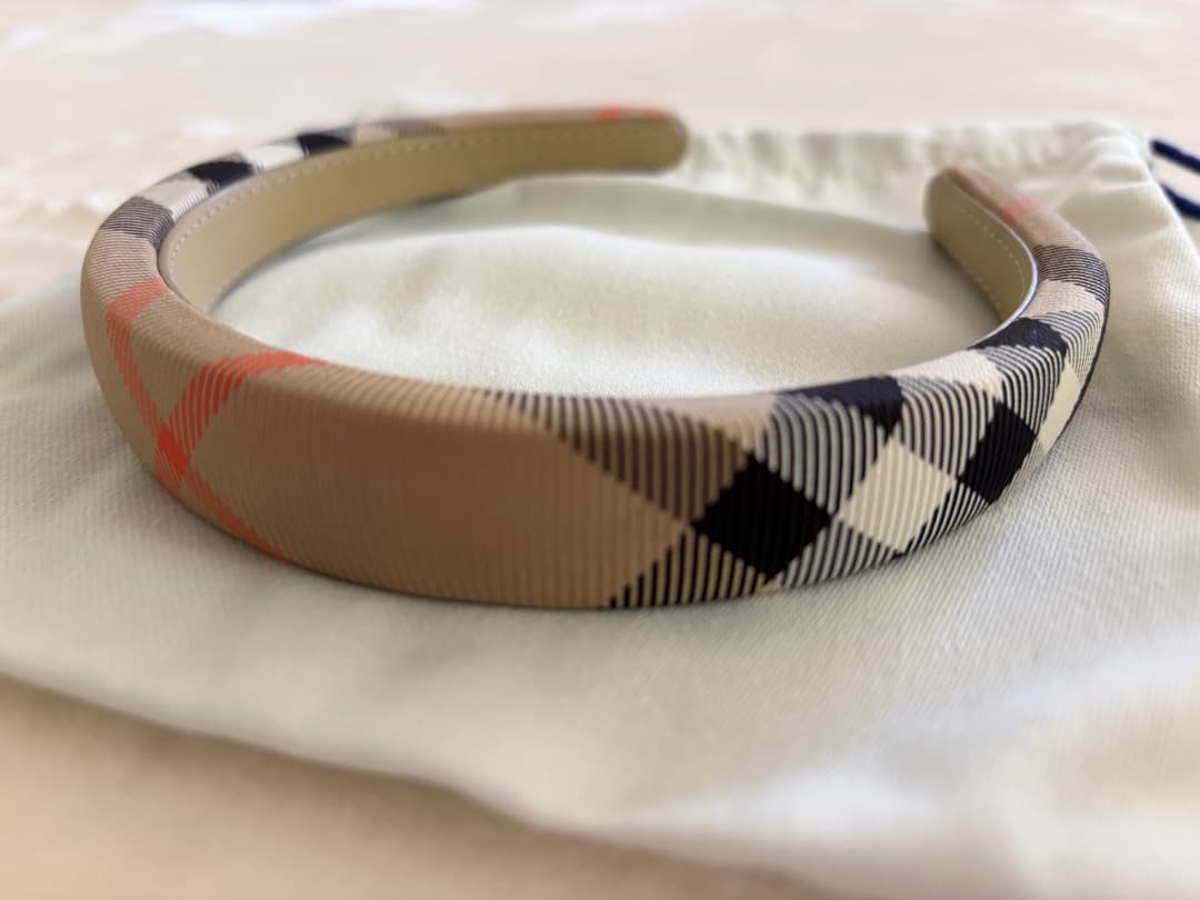 BURBERRY】チェック ナイロン ヘッドバンド 【楽天市場】BURBERRY