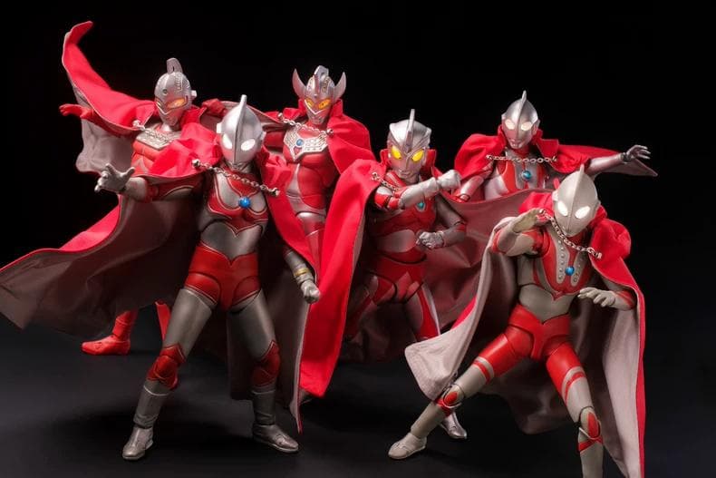 6点セット　S.H.Figuarts　ウルトラマン ブラザーズ 用マント