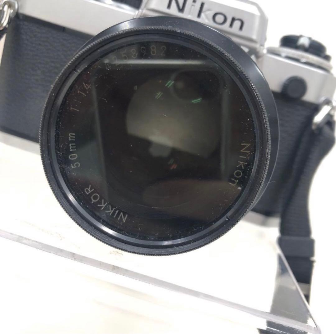 R Nikon 一眼レフカメラ シルバー ブラック ジャンク R ブラック