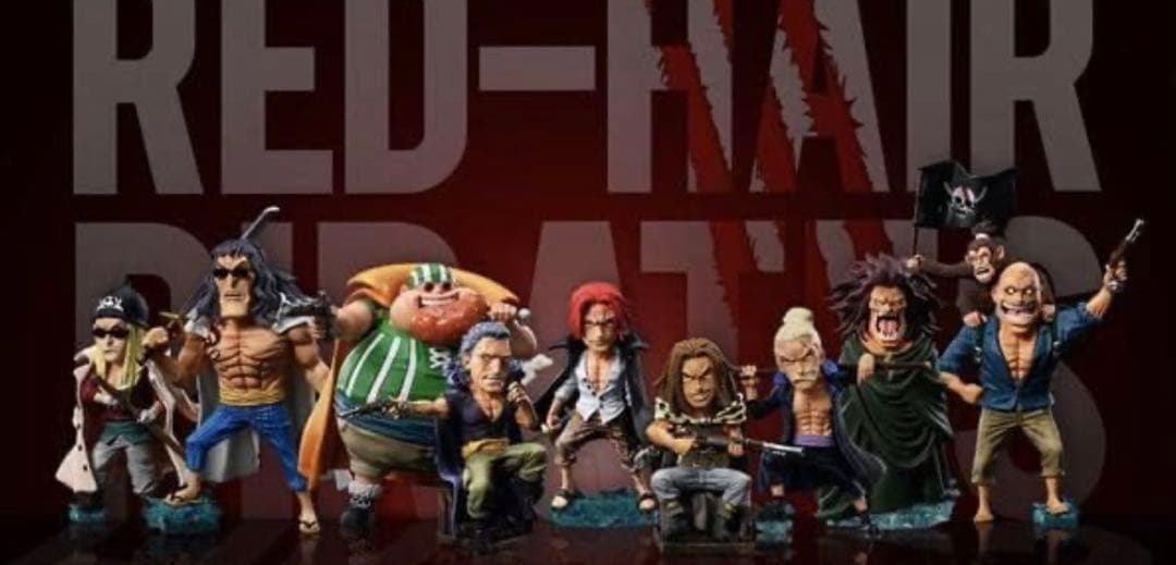 ワンピース 赤髪海賊団 YZ スタジオ フィギュア 出品7月末まで