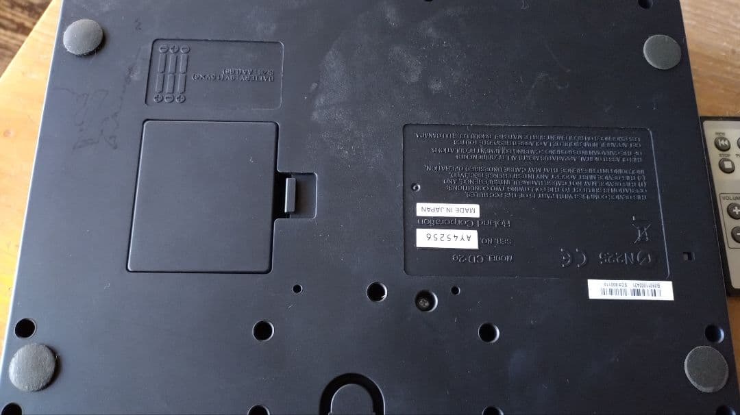 Roland CD-2e CDが作成できるSD/CDレコーダー。