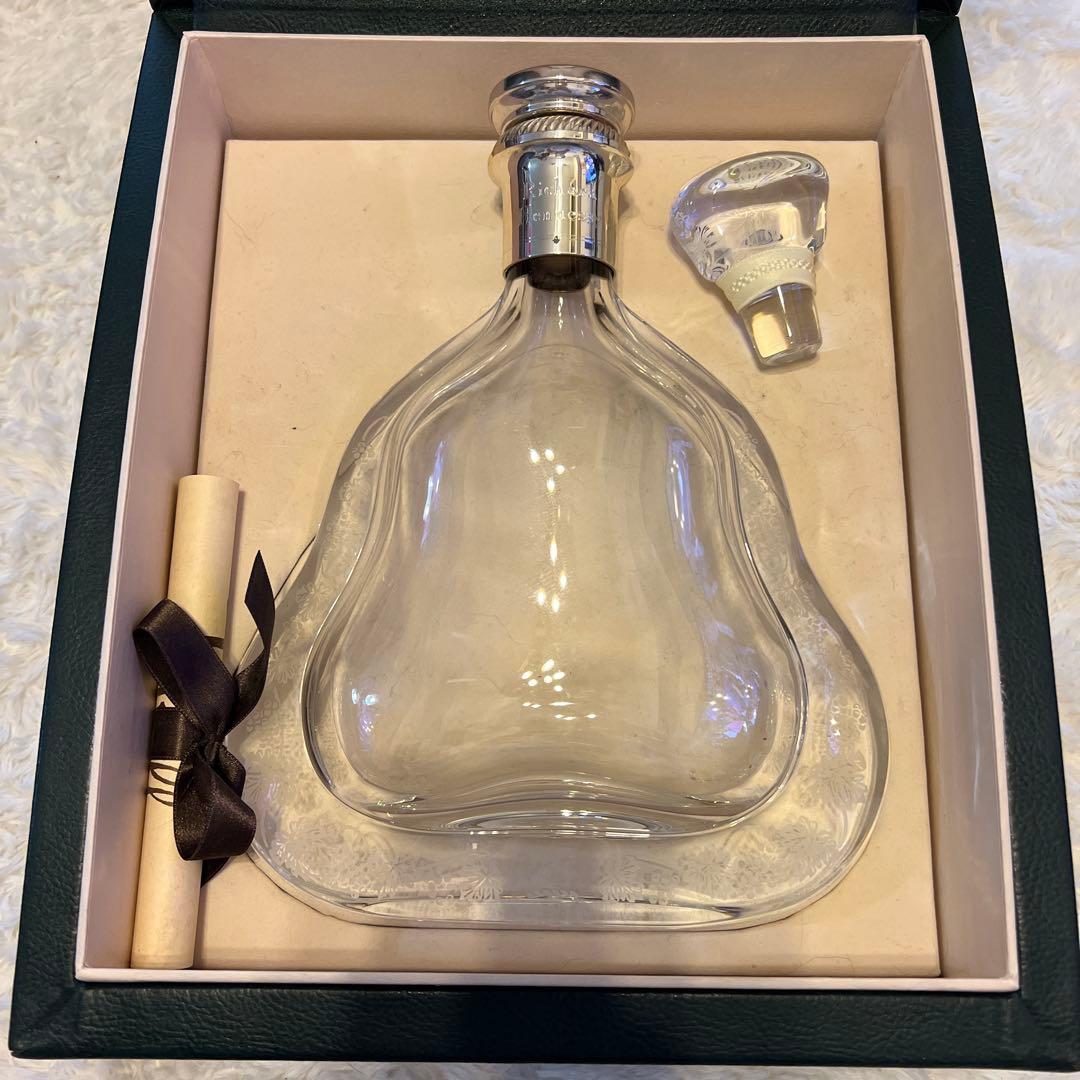 空瓶】 ヘネシーリシャール（旧リシャール内箱有 空瓶】ヘネシー 旧