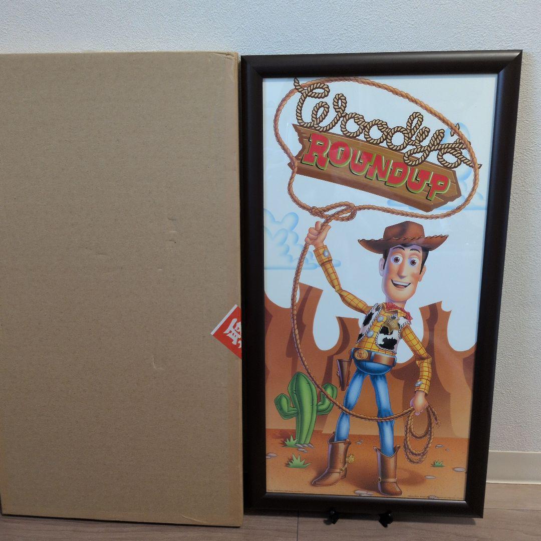 バズ・ライトイヤーとウッディのポスター壁掛けポスター額入り