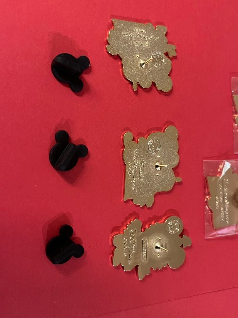 【希少】ミッキー ミニー ピンバッジ 5個セット