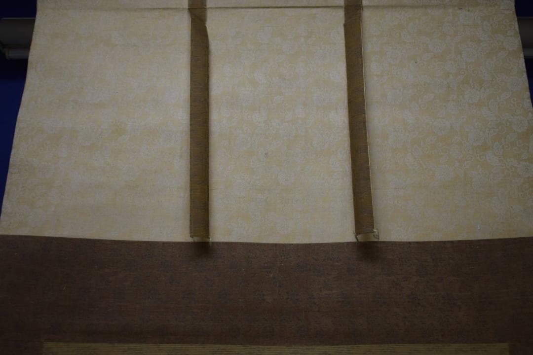 真作/谷文晁/仙人図/人物図/大幅/布袋屋掛軸HJ-5