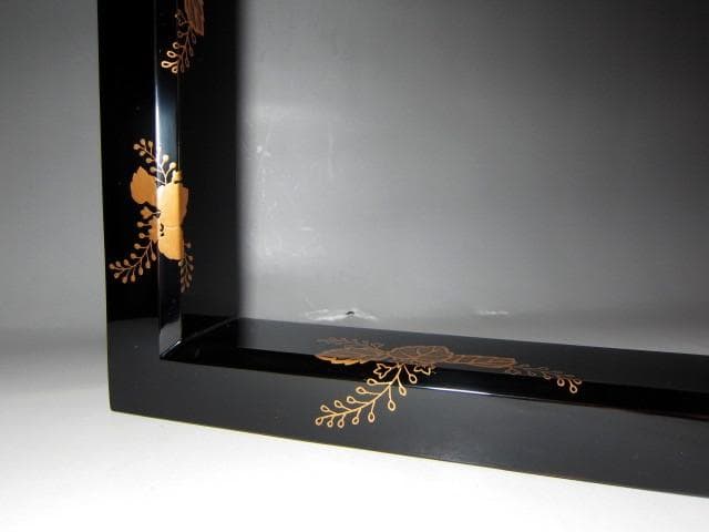 光琳堂越山 真塗炉縁 表千家宗匠 永田宗伴花押 e92 - メルカリ