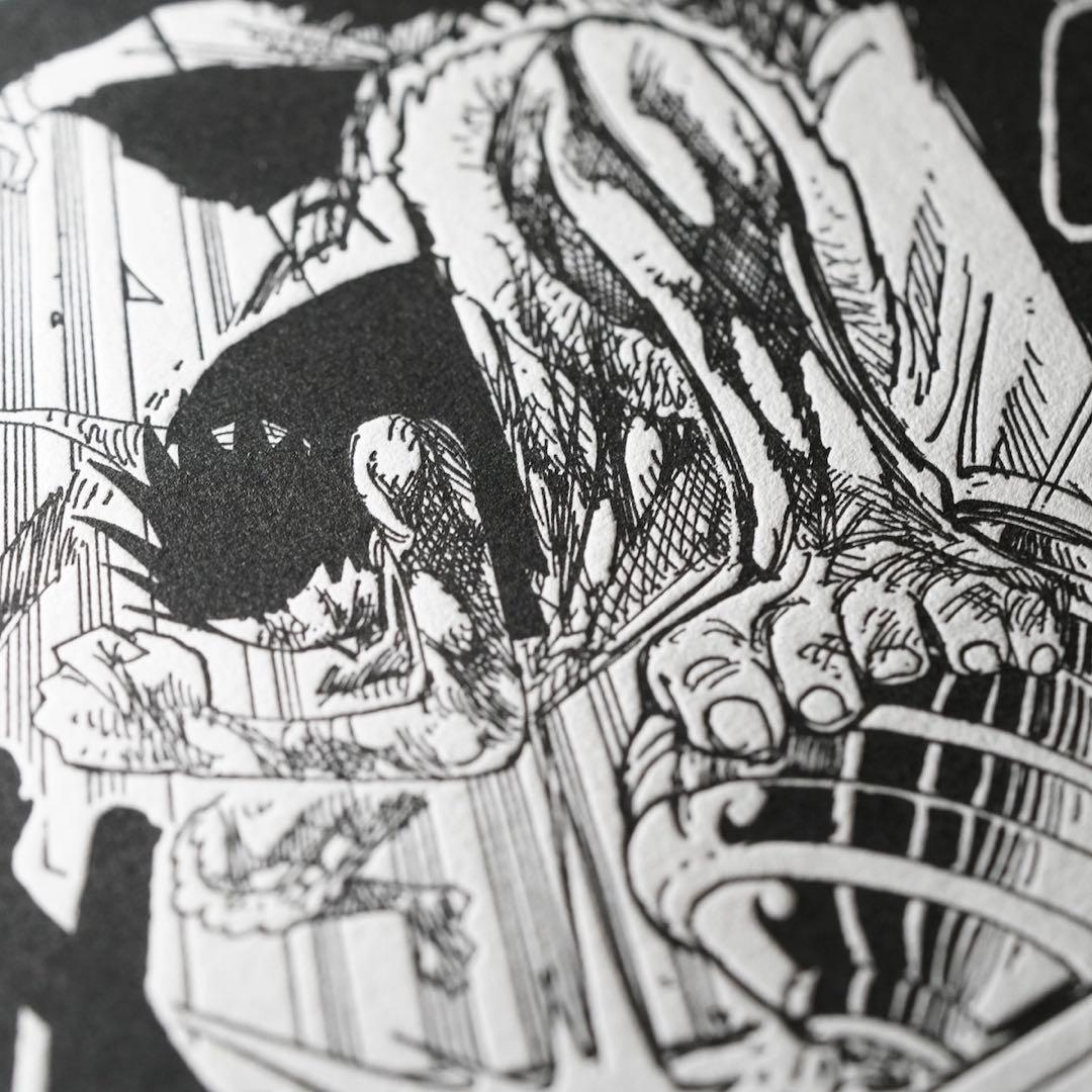 ONE PIECE マンガアート(NFT) ルフィvsクロコダイル - メルカリ