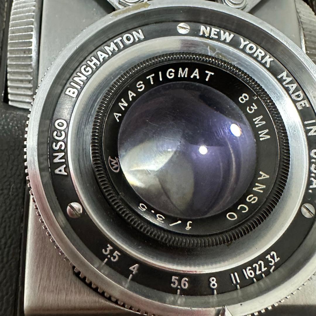ansco automatic reflex アンスコ フィルムカメラ 二眼レフ