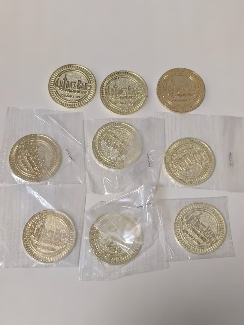 ラス1【配布終了】ドラクエ ルイーダの酒場 大きなメダル 9枚セット