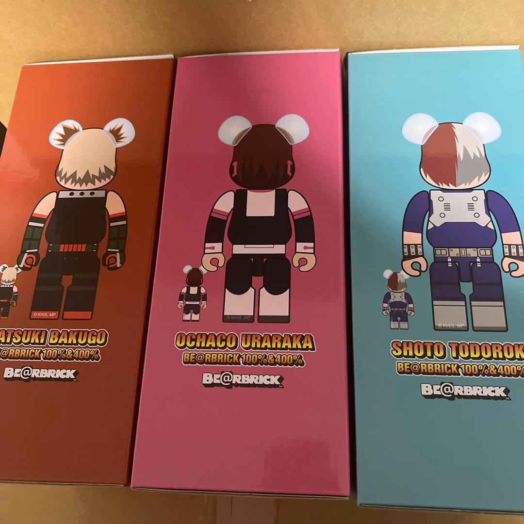 僕のヒーローアカデミア BE@RBRICK 100%&400% 3体セット BE@RBRICK 僕