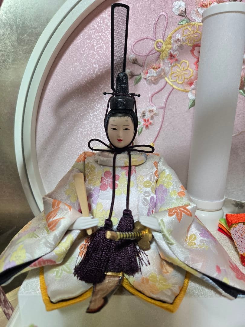 【一点限り】雛人形 ケース飾り　K8