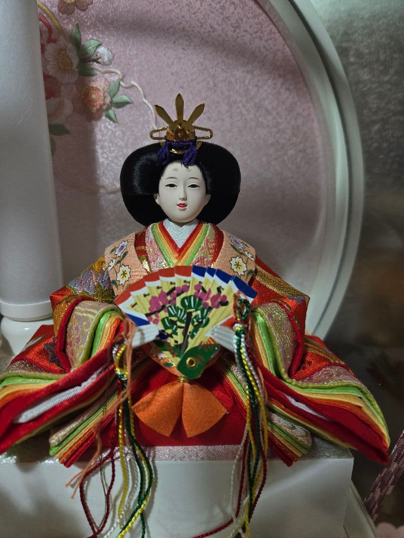 【一点限り】雛人形 ケース飾り　K8