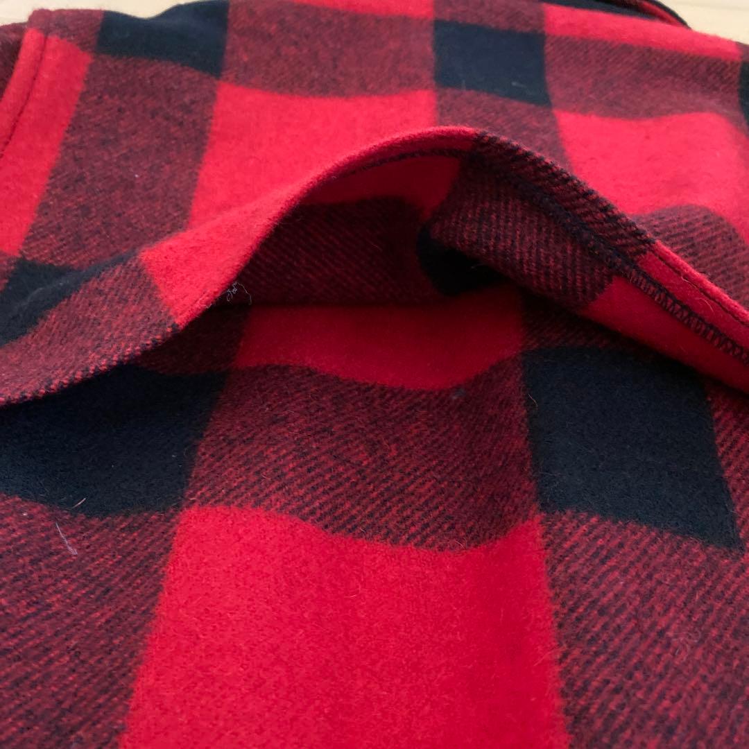 s*7様 BEMIDJI ダブルマッキーノウール チェックジャケット 42