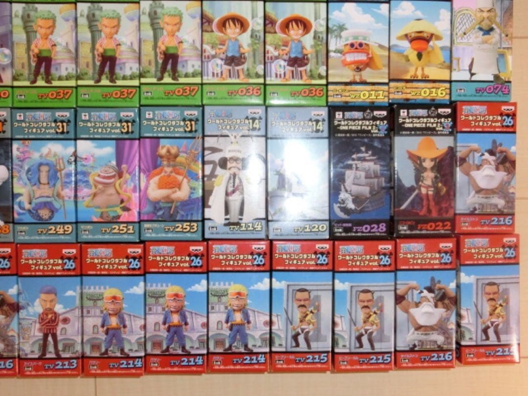 ワンピース　ワールドコレクタブルフィギュア　96個　Vol.1 Vol.2 ほか