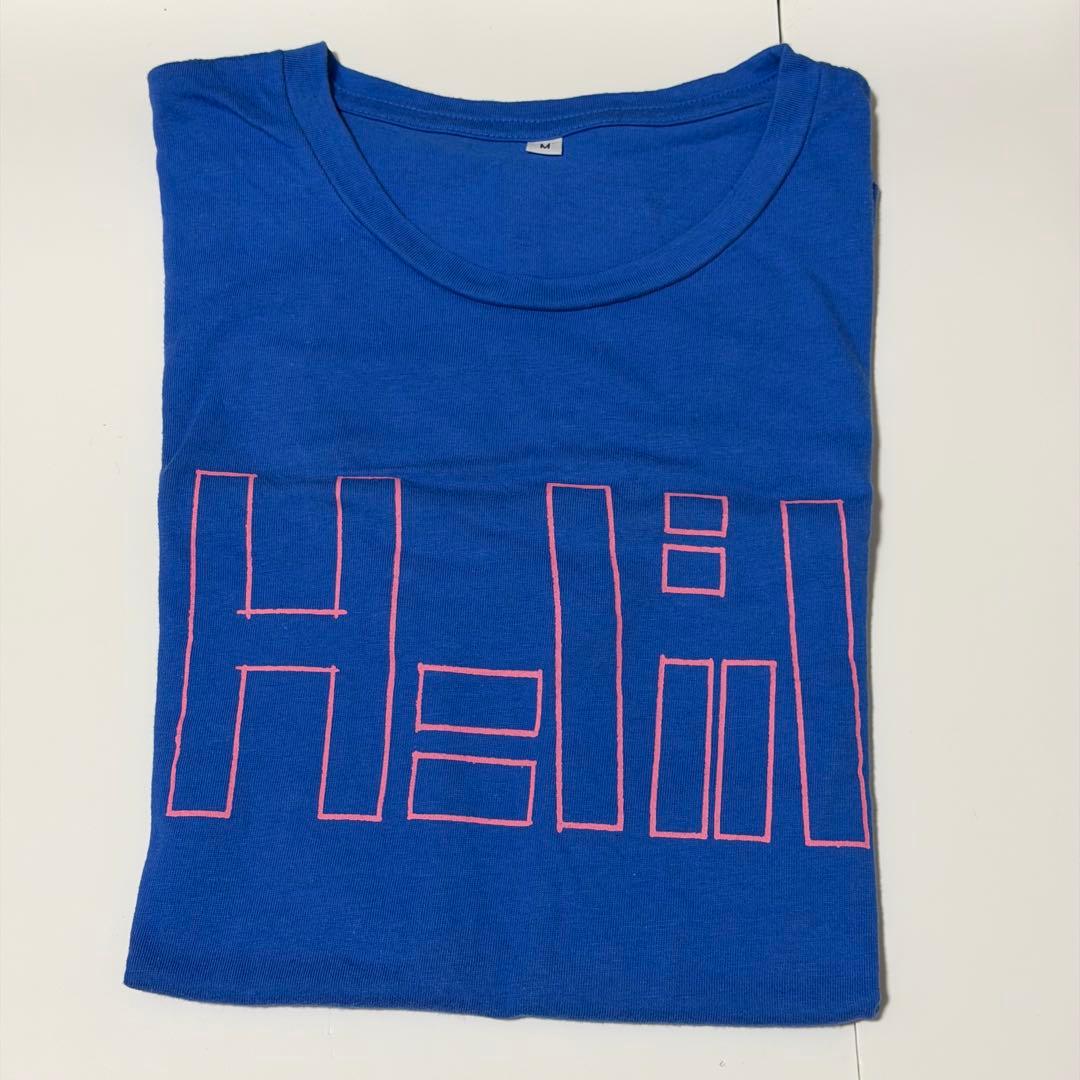 星野源 ひとりエッジ Tシャツ ブルー - メルカリ