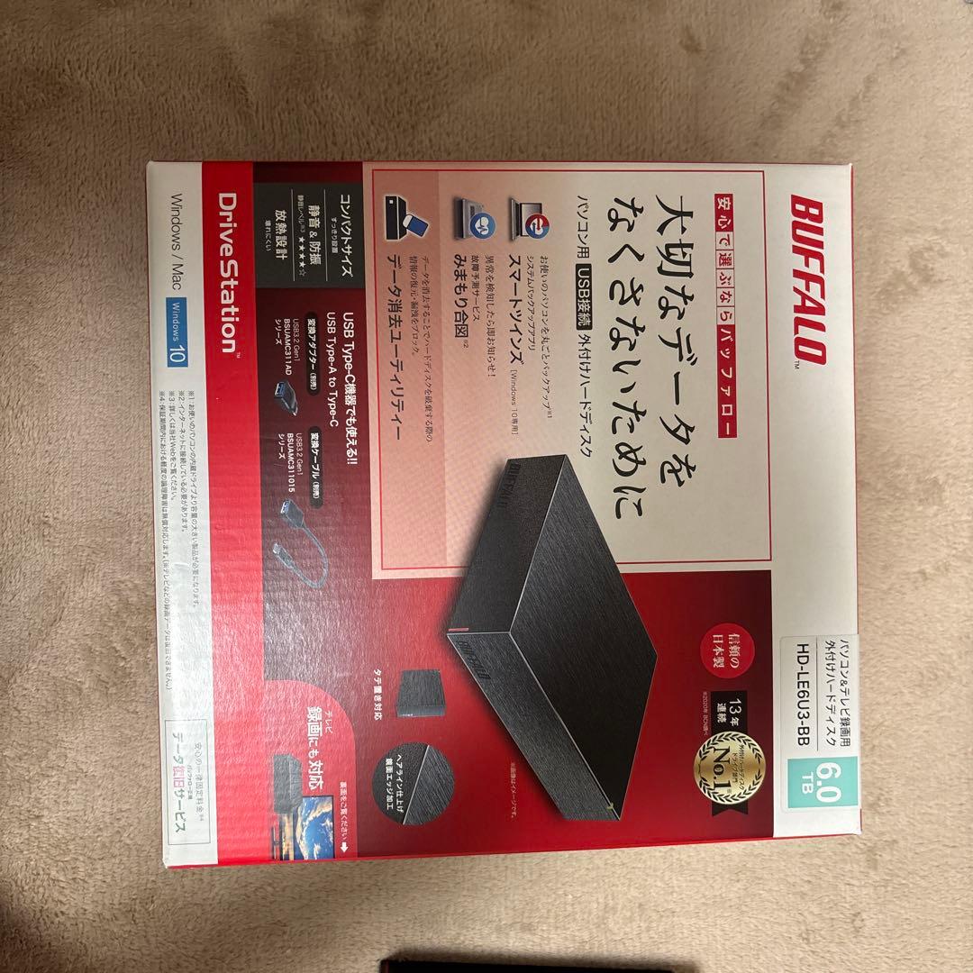 BUFFALO HD-LU3-1TB 外付けハードディスク