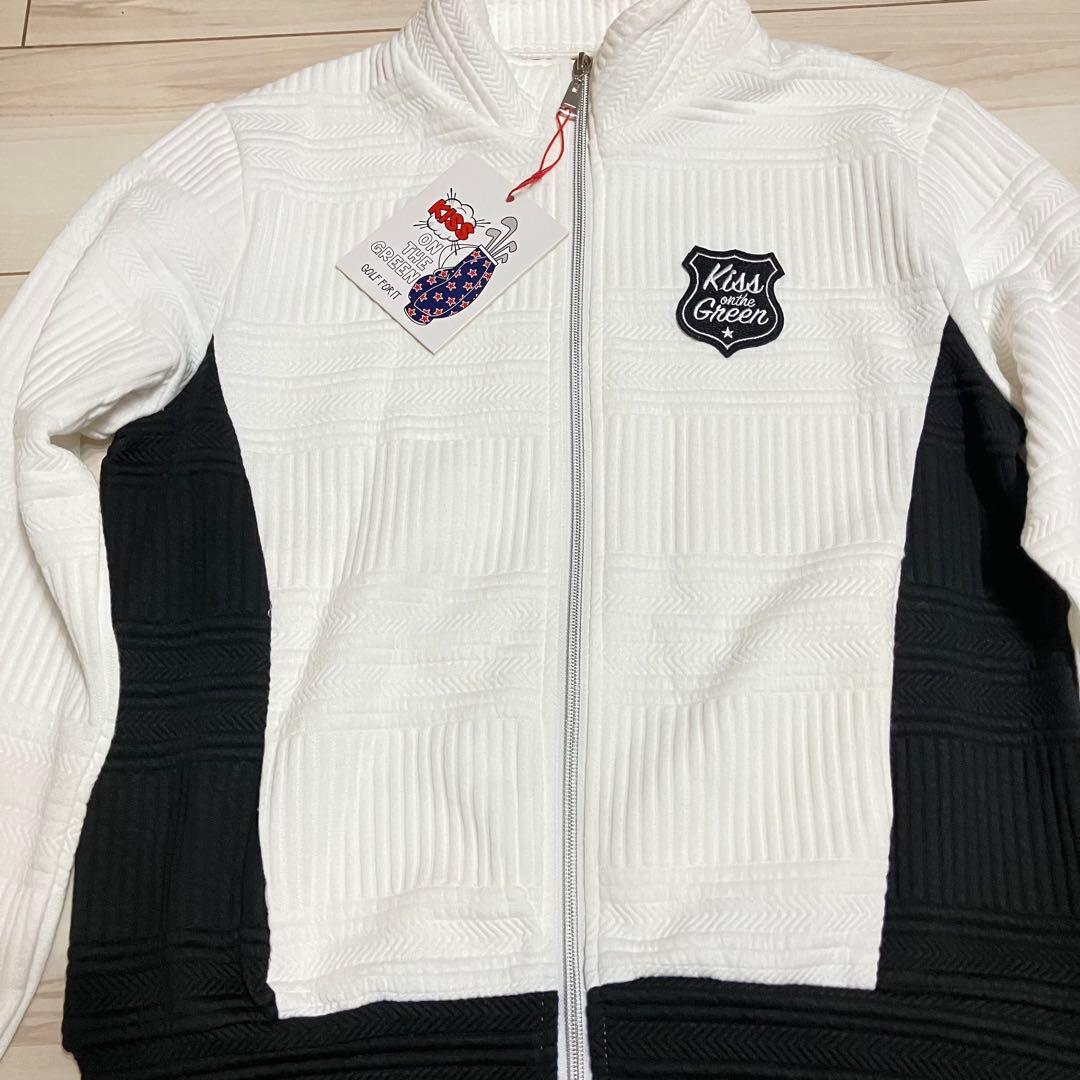 【新品タグ付き】キスオンザグリーン セットアップ ゴルフウェア レディース M