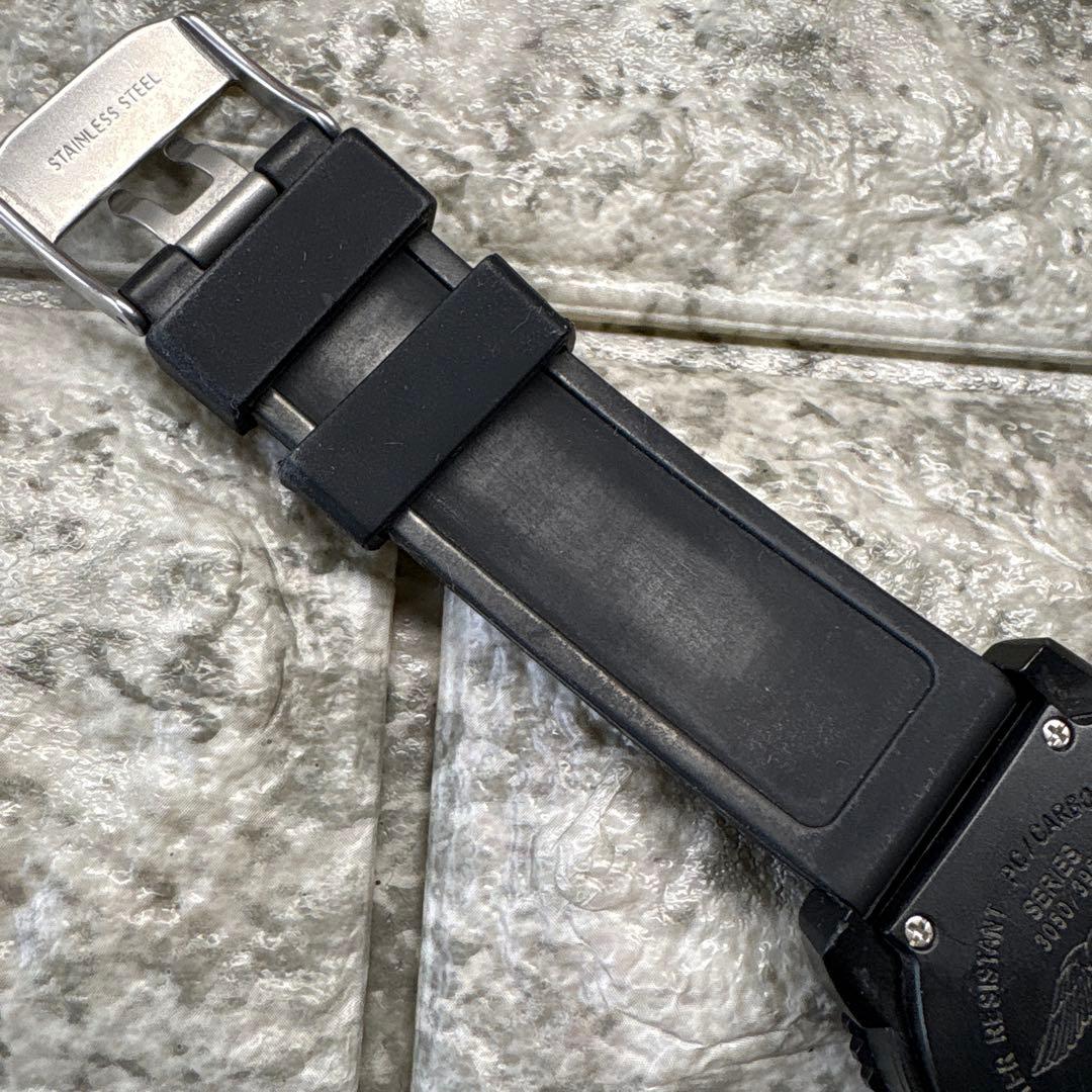 ルミノックス3051 カラーマーク　ホワイト文字盤　【正常動作品】