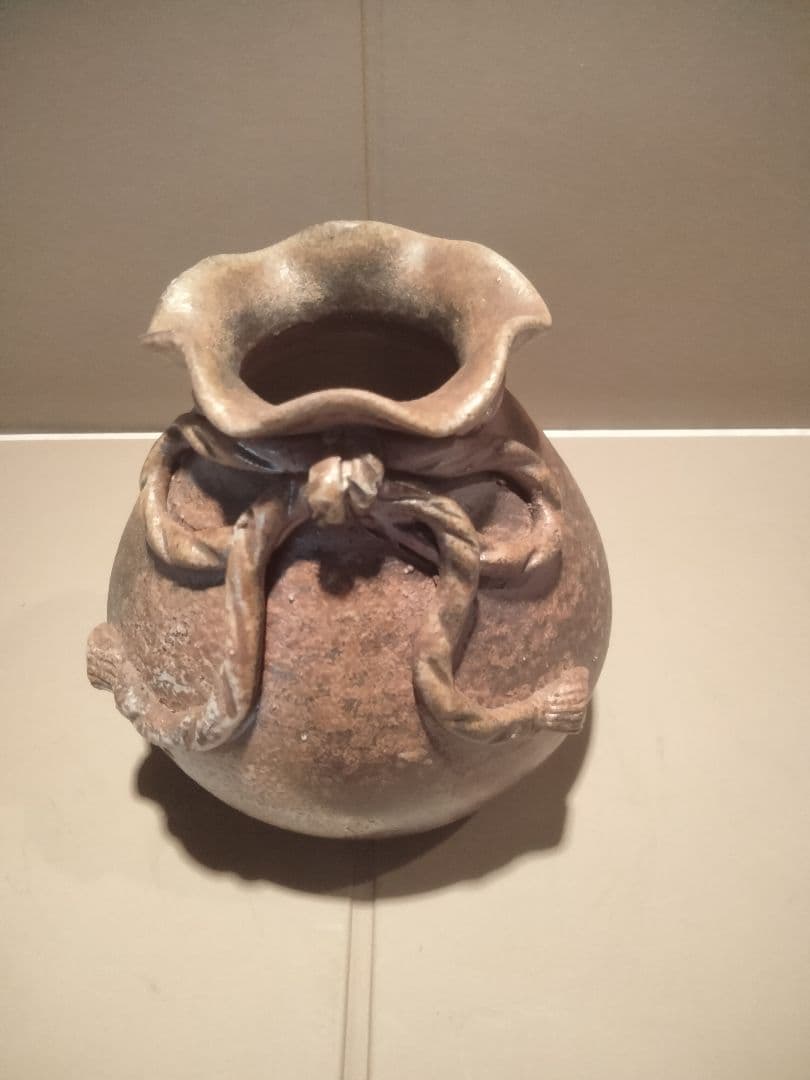 備前焼　　壺　花瓶　一輪挿し