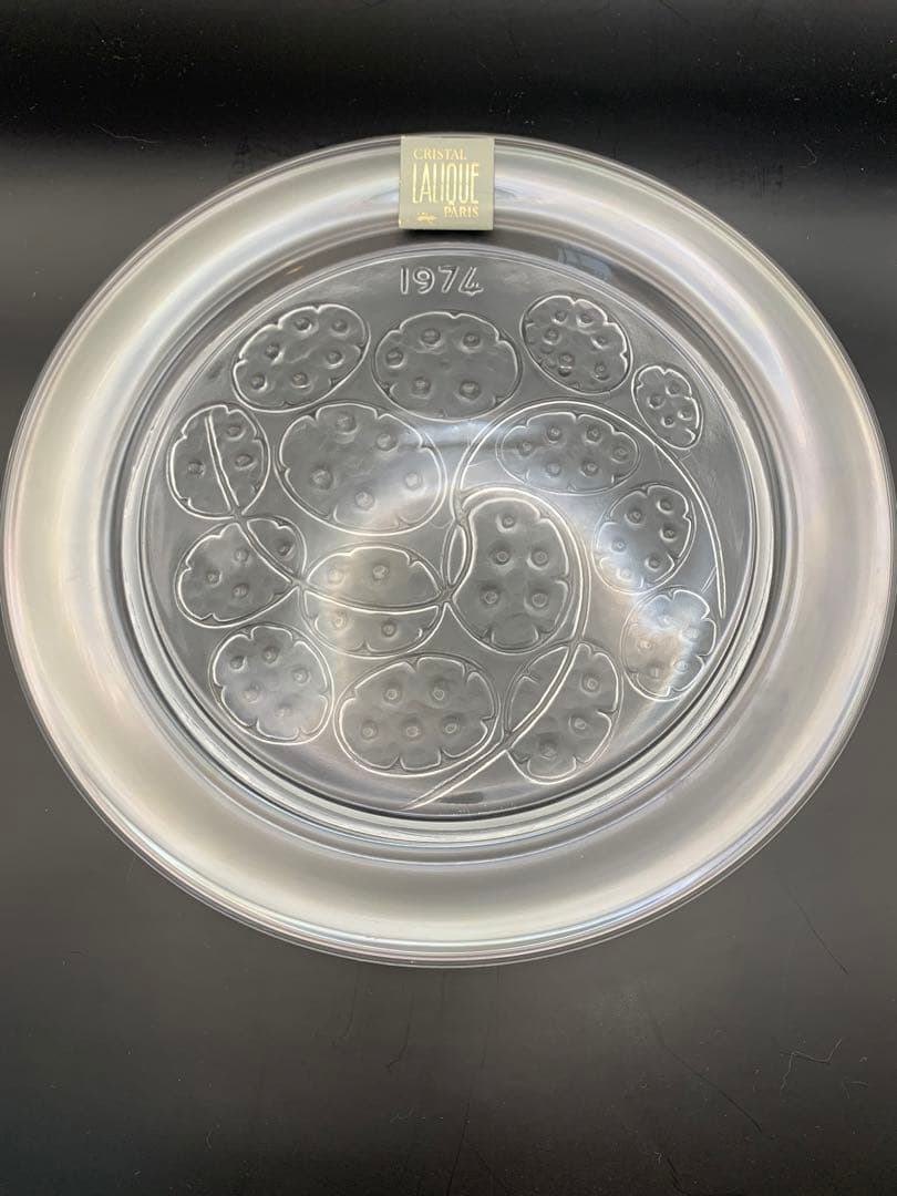 ラリック Lalique イヤープレート 1973 ルネラリック アンティーク