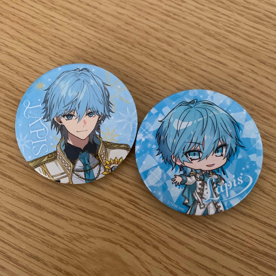 めておら 1周年グッズ 缶バッジ lapis らぴす - メルカリ
