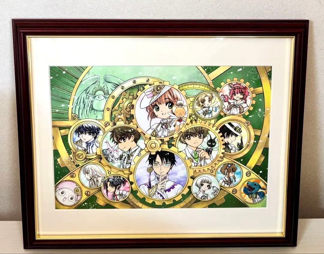 CLAMP 画業30周年記念 メインビジュアル 複製原画 B4版 - メルカリ