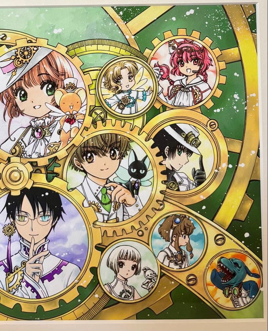 CLAMP 画業30周年記念 メインビジュアル 複製原画 B4版 - メルカリ