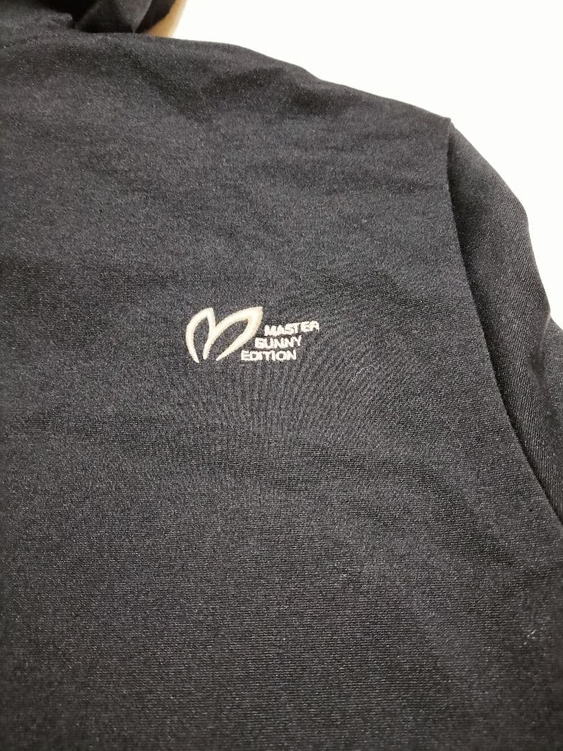 【美品】MASTER BUNNY EDITION スウェットパーカー　ブラック