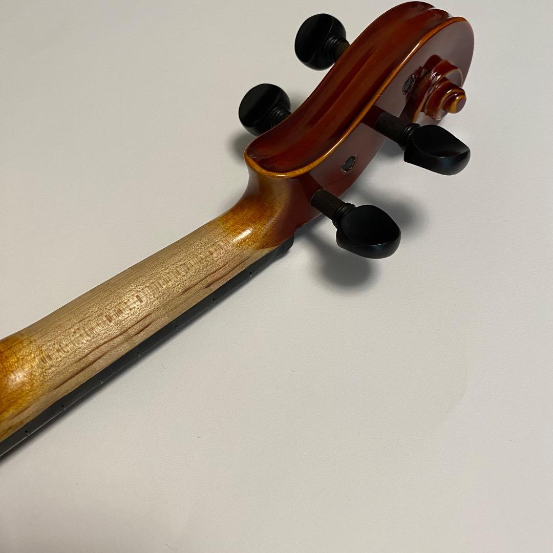 【まもなく完売】1/2サイズ・フレットバイオリンセット、日本製・初心者子供用