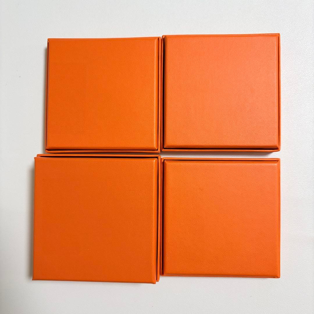 美品 エルメス 保存袋 空箱 4個セット ブレスレット アクセサリー入れ