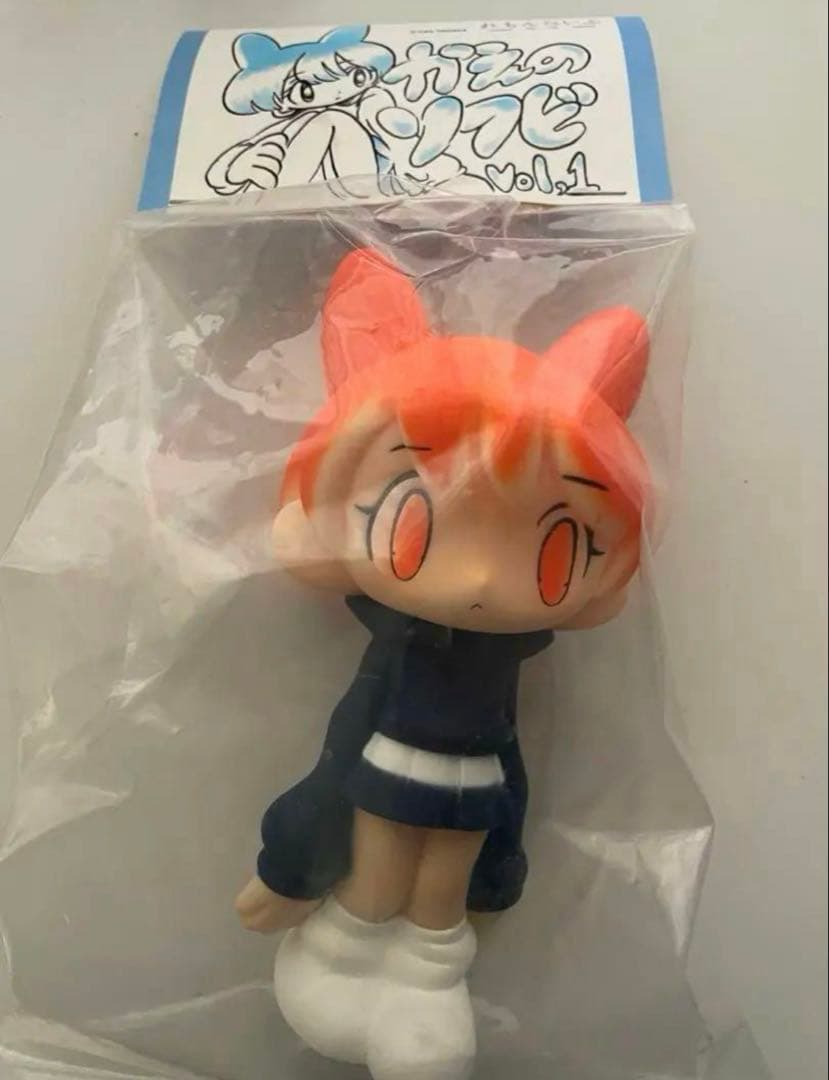 田中かえかえのソフビBEAMS展覧会限定