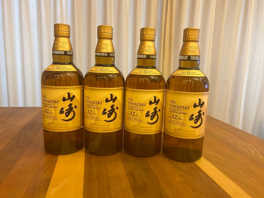 山崎12年 100周年ボトル サントリー ウイスキー 山崎 12年 100周年記念