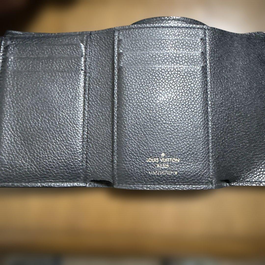 Louis Vuitton ポルトフォイユ・ヴィクトリーヌ ブラック　美品