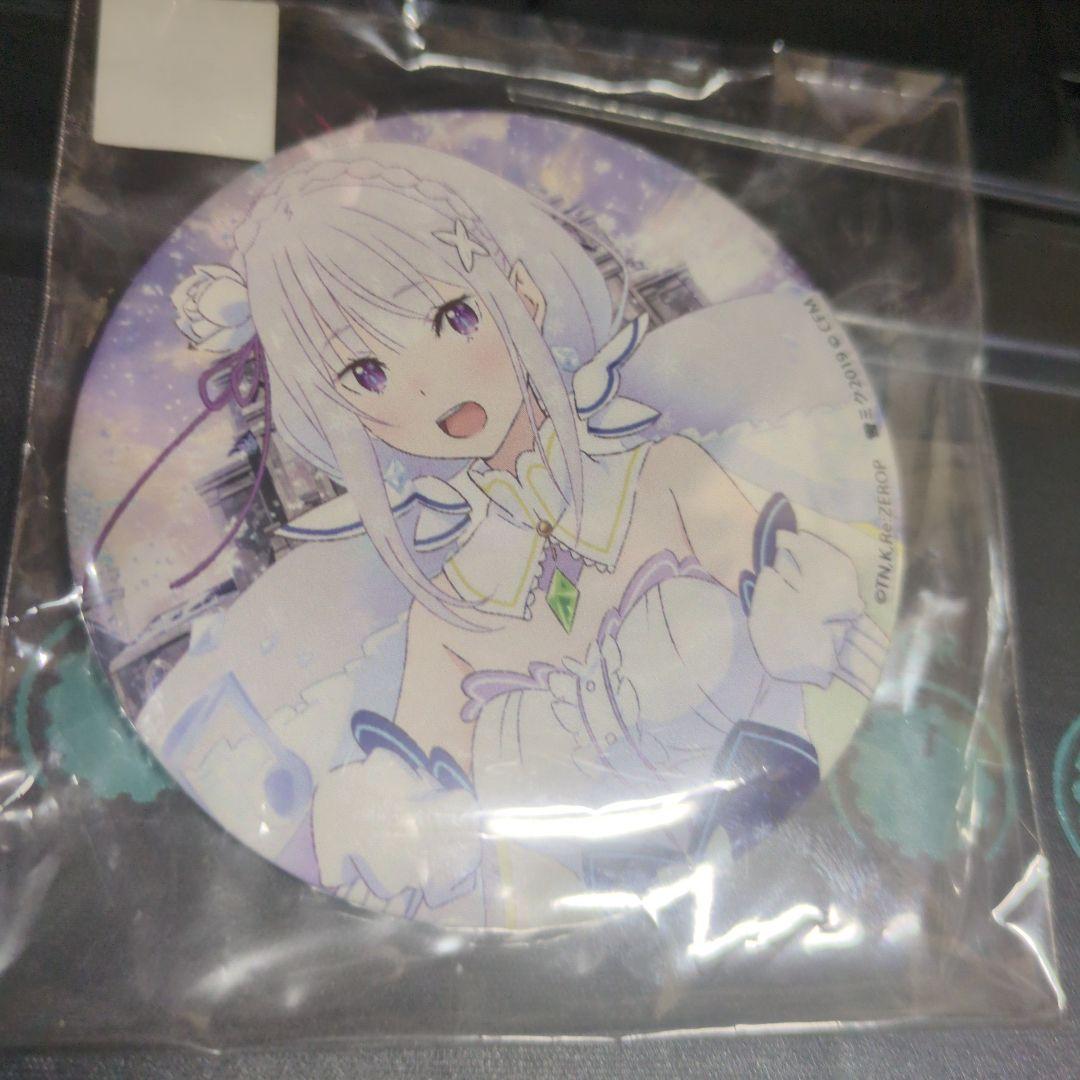 Re:ゼロから始める異世界生活 雪ミク2019 エミリア 缶バッジ