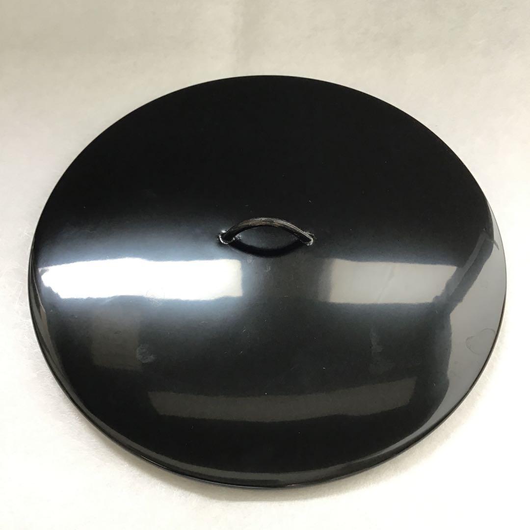 茶道具水指捻子梅水指(金属製)塗の蓋付駒方米山作共箱紙箱S246MS