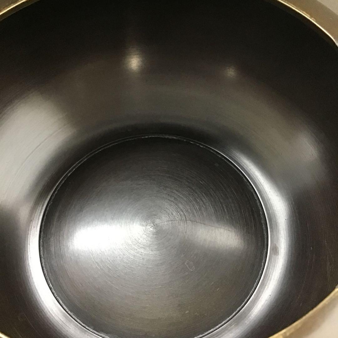 茶道具水指捻子梅水指(金属製)塗の蓋付駒方米山作共箱紙箱S246MS