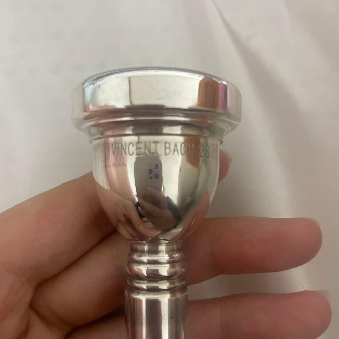 Vincent Bach 2Gトロンボーンマウスピース Vincent Bach ( ビンセントバック ) 2G トロンボーンマウスピース 太管