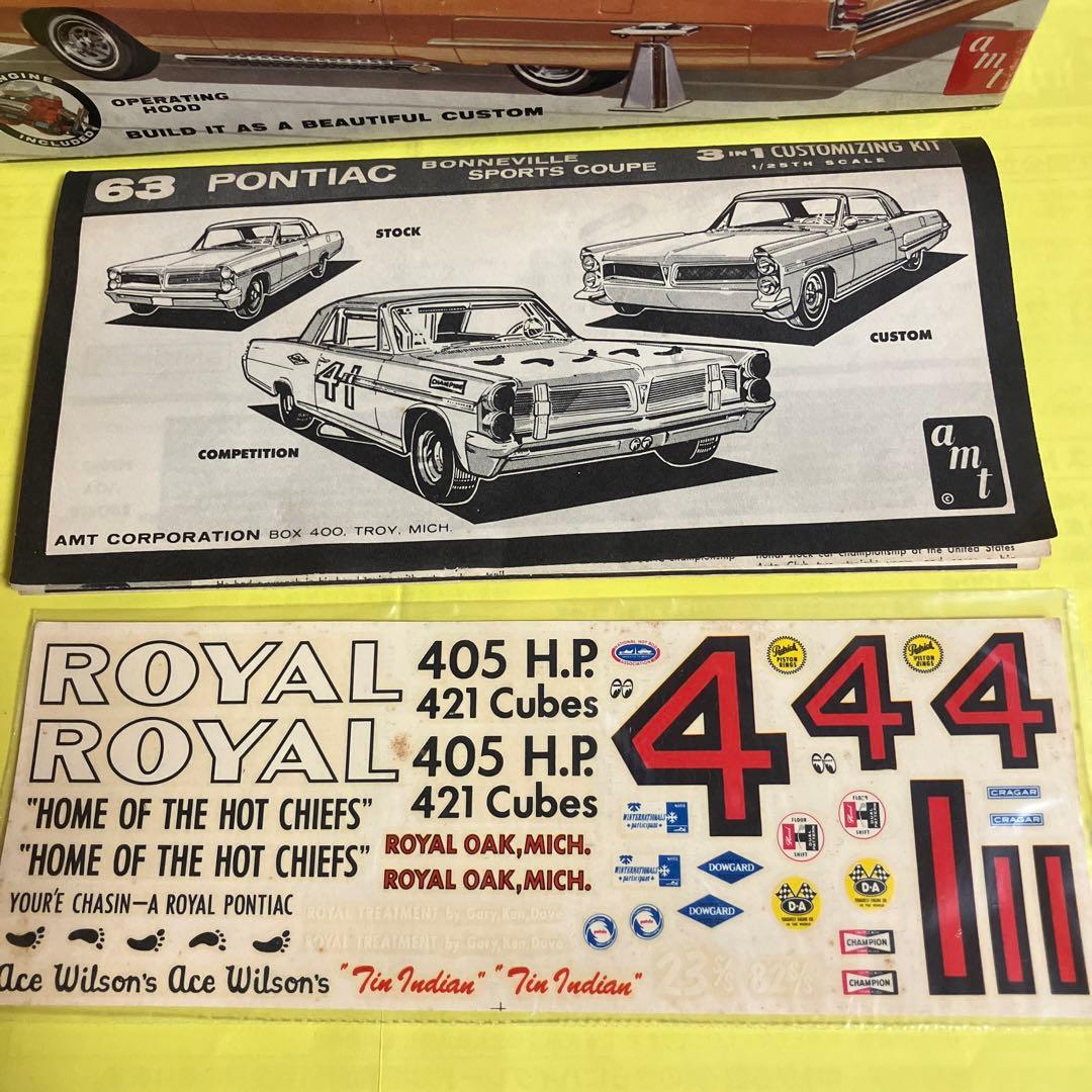 希少！激レア！当時物！amt '63 PONTIAC BONNEVILLE