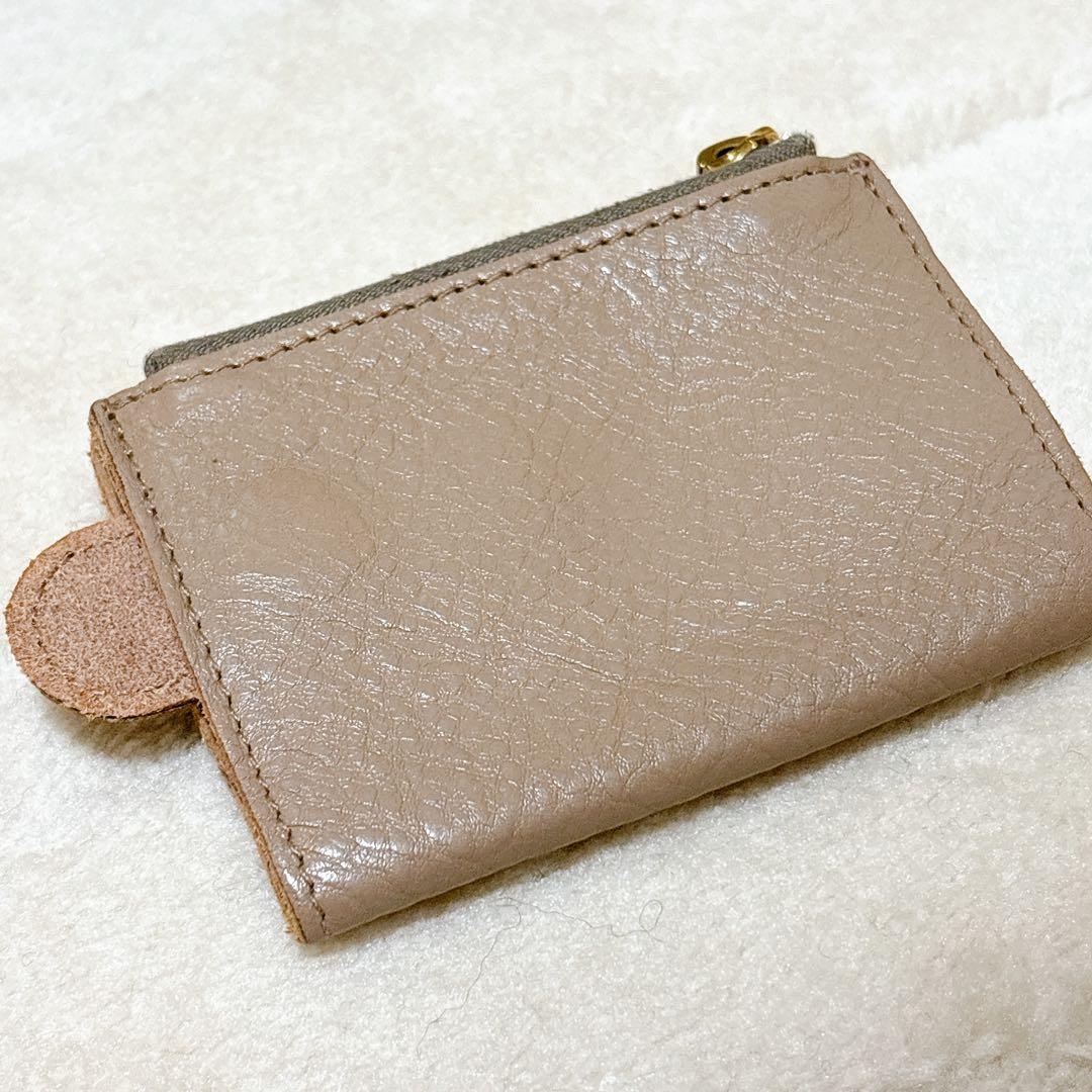 未使用✨イルビゾンテ キーケースパース グレー レザー 小銭入れ 現行