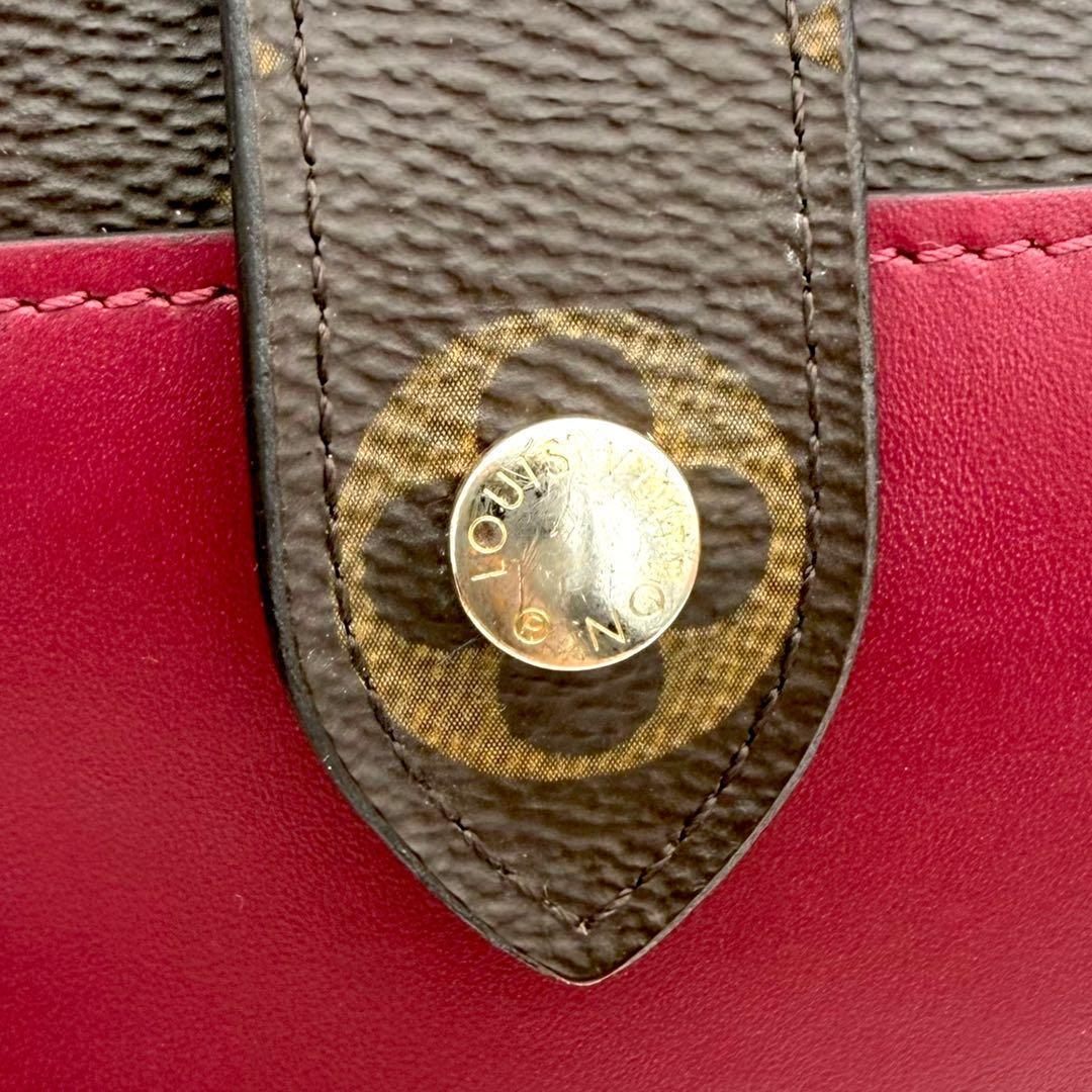 【美品】　ルイヴィトン 折り財布 ポルトフォイユ ジュリエット モノグラム