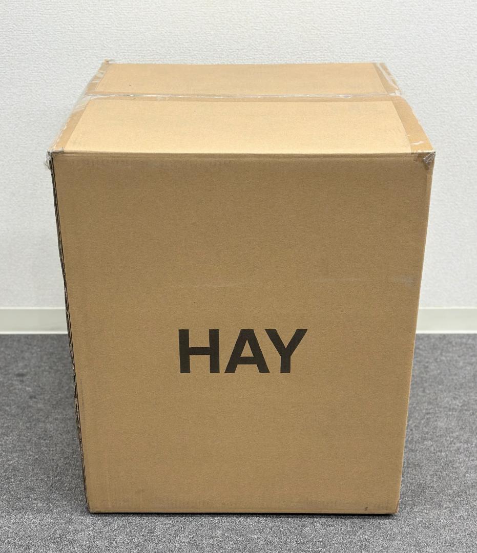 グリ ⑥新品未使用品■HAY■リボルバースツール　ハイ　黒　高さ76 箱付