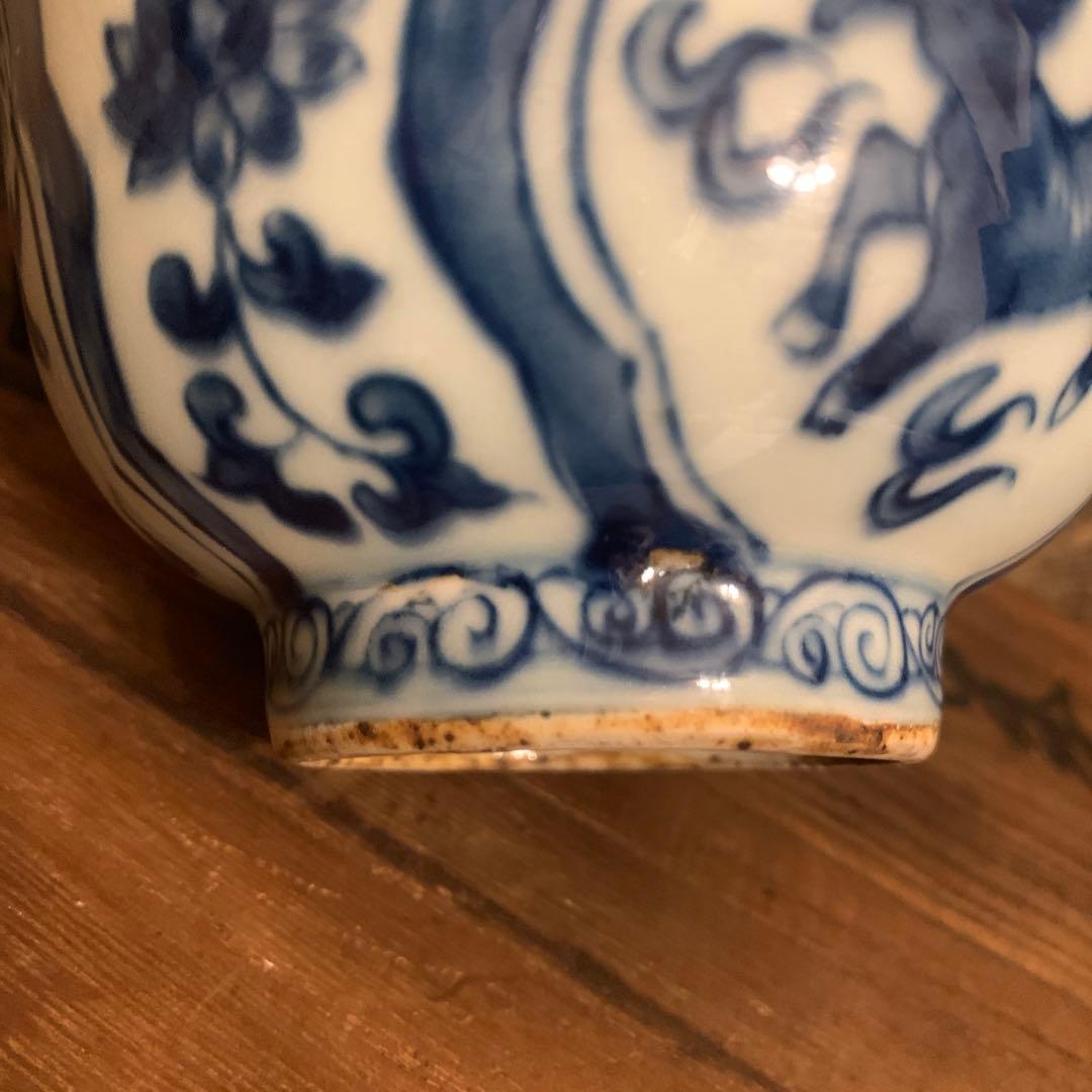 中国美術 古麒麟 清の時代康煕 椀 154