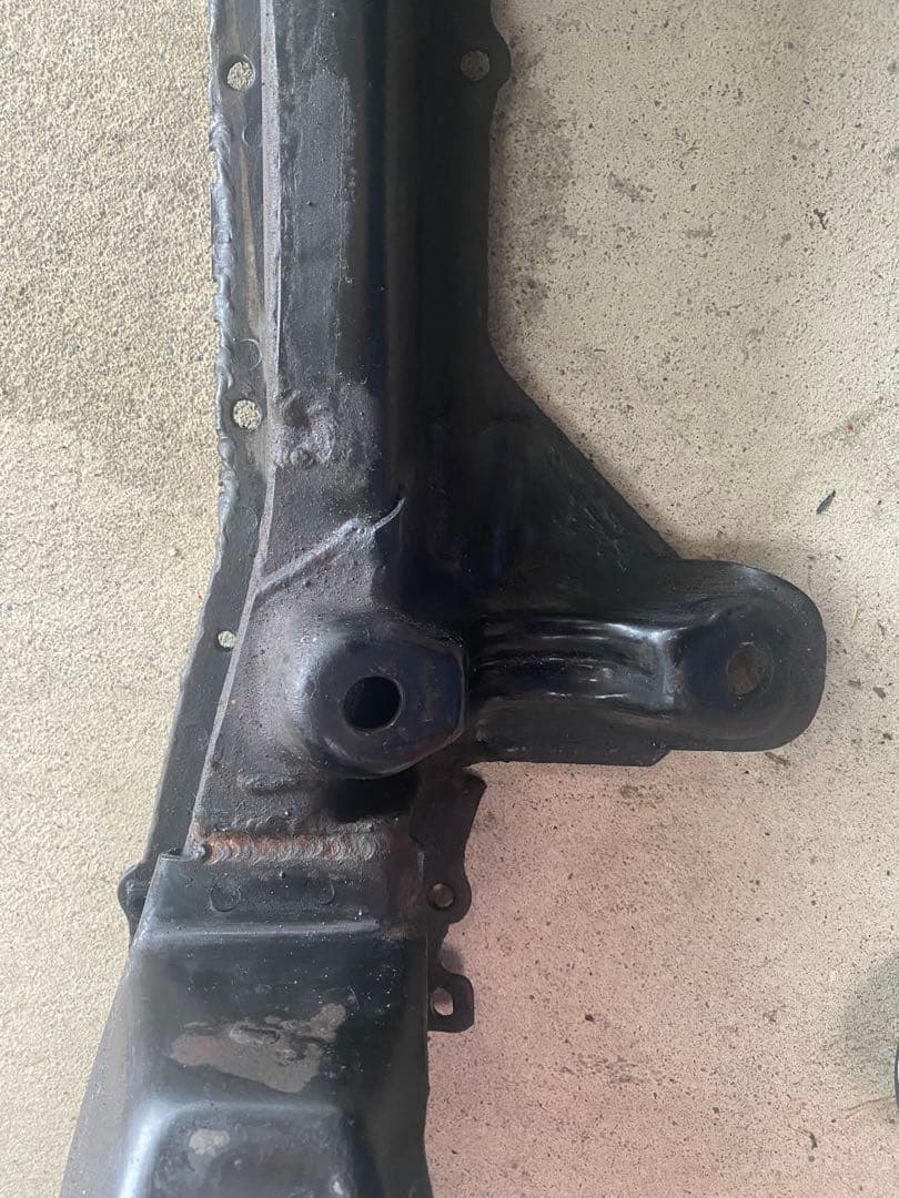 シルビアs14エンジンメンバーラック前出し フロントメンバー エンジンメンバー ステアリングラック 前出し加工