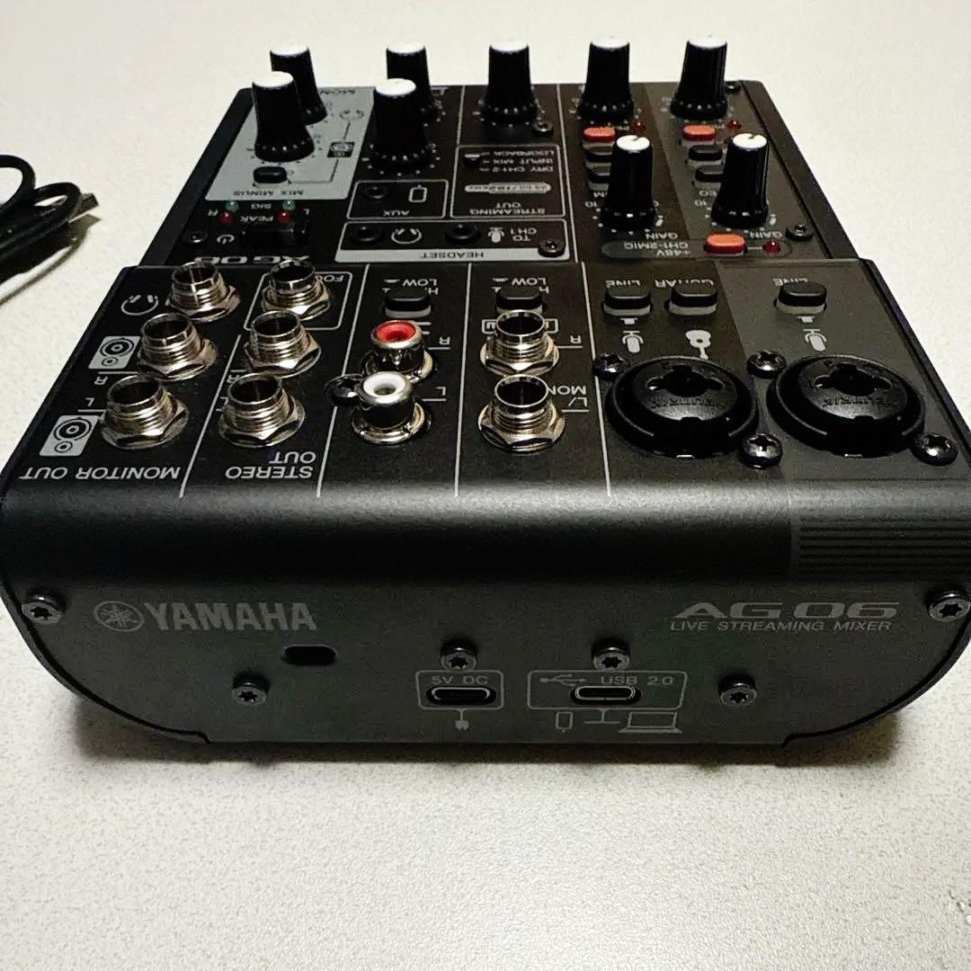 YAMAHA AG06MK2 オーディオインターフェース ミキサー