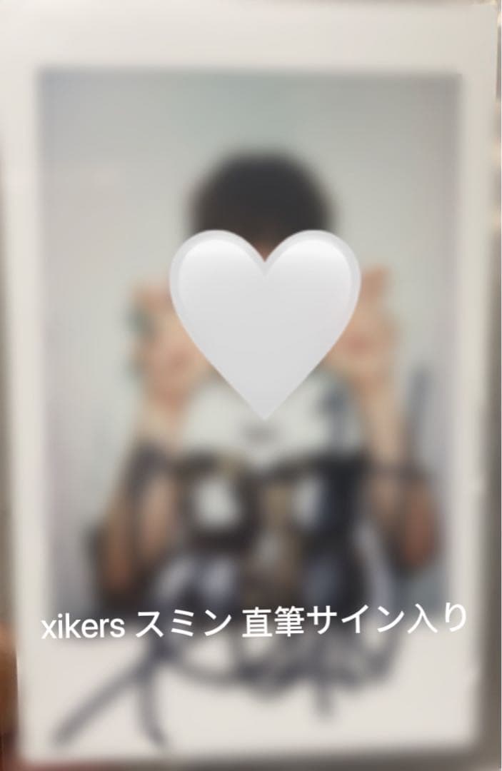 xikers スミン 直筆サイン入りポラロイド