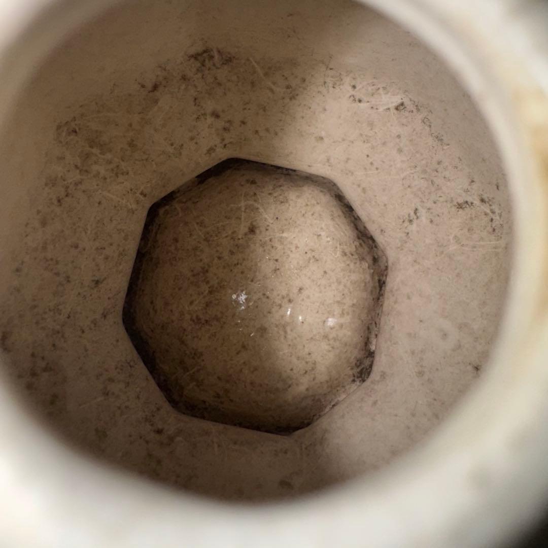 中国美術八角面取壺花瓶花器氷裂貫入骨董