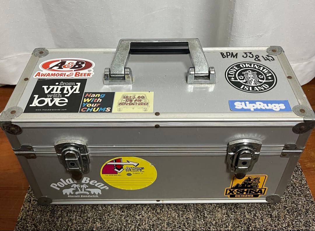 レコード ハードケース 7inch 65枚 セット レゲエ REGGAE BOX - DJ機材最高