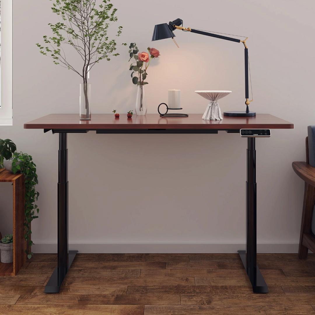 【FlexiSpot E8】電動昇降デスク ブラック PCデスク 高級 昇降式