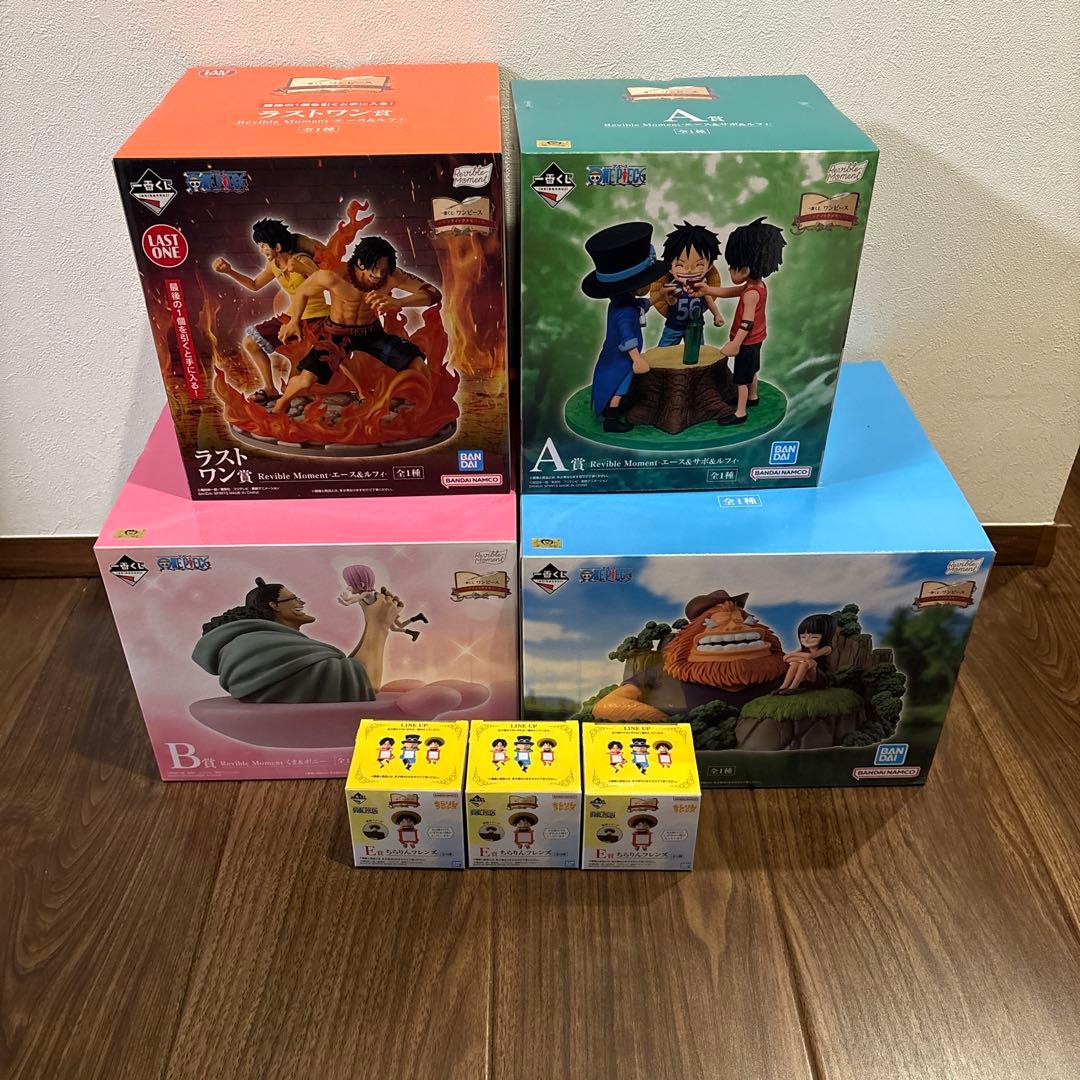 ワンピース　一番くじ　ドラマティックメモリーズ フィギュア　セット 一番くじ ワンピース ドラマティックメモリーズ｜一番くじ倶楽部
