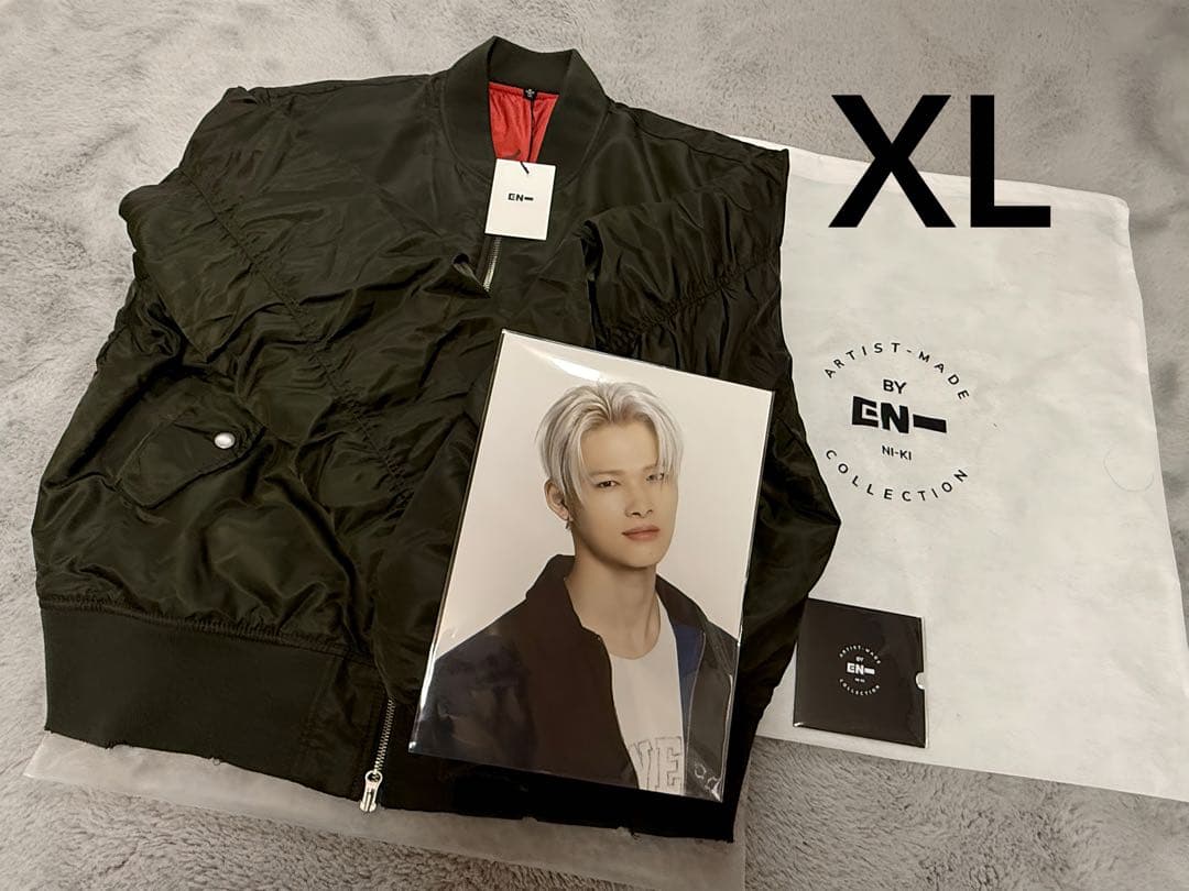 ENHYPEN Artist-Made ニキ MA-1 ジャケット ポスター付 NI-KI 'MADE